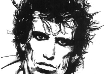 Keith Richards Illustration