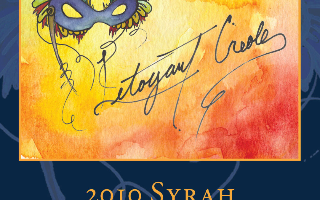 Latoyant Creole Wine Label