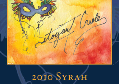 Latoyant Creole Wine Label