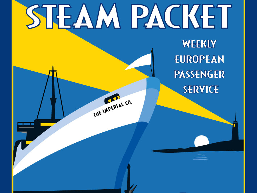 Imperial Steam Packet Poster