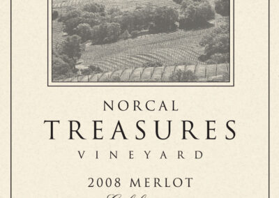 NorCal Treasures Wine Label