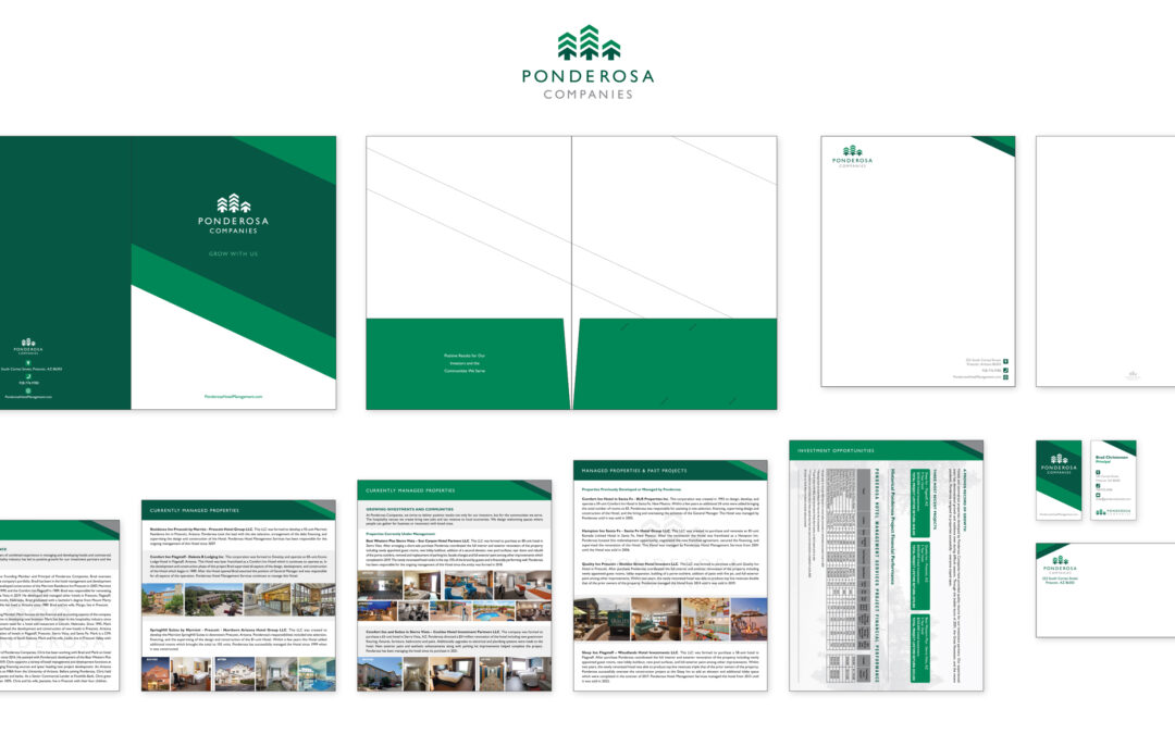 Ponderosa LLC Branding