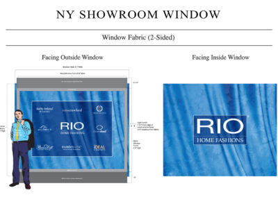 Rio Home Fashions Showroom Window