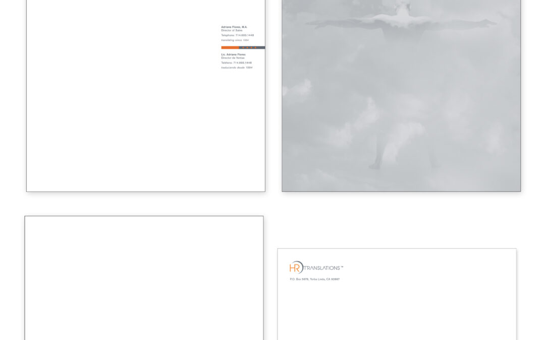 HR Translations Business Stationery