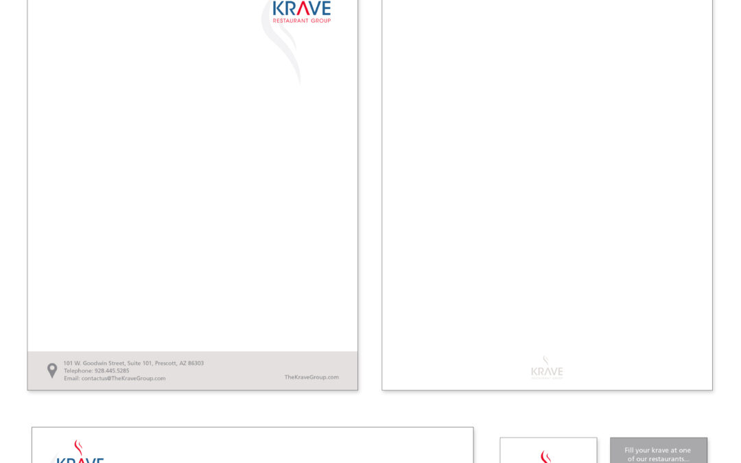 Krave Business Stationery