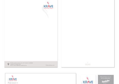 Krave Business Stationery